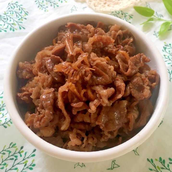 ふんわりと柔らかな☆牛肉のしぐれ煮